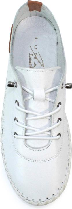 Produktbild Lunar Leinenschuhe St Ives Leder (36)
