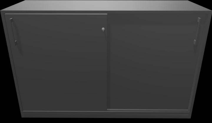 Actual product image Narbutas Choice sliding door cabinet (120 x 40 x 76 cm)