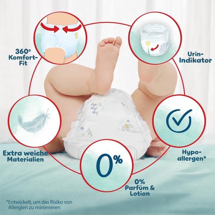 Immagine prodotto Pampers Harmonie Pants (Dimensione 5, Pacco mensile, 144 Pezzo/i)