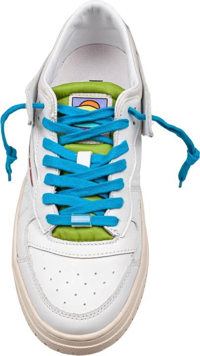 Actual product image D.a.t.e. D.a.t.e torneo 80 leather sneakers color white/red (40)