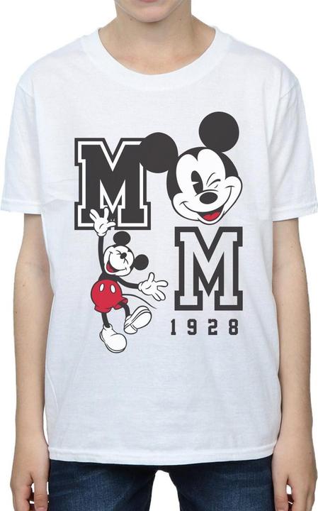 Actual product image Disney Boys Mickey Mouse Jump And Wink T-Shirt (128)