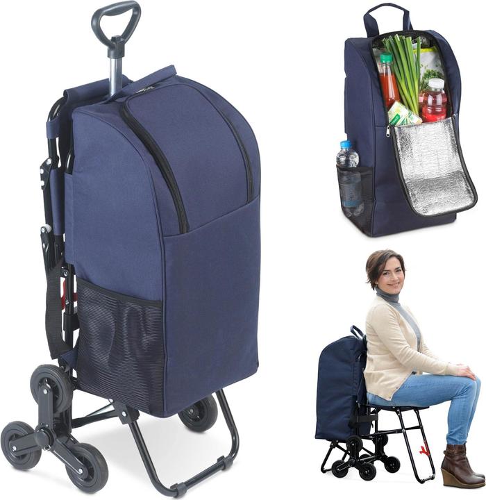Immagine prodotto Wenko Carrello della spesa con sedile