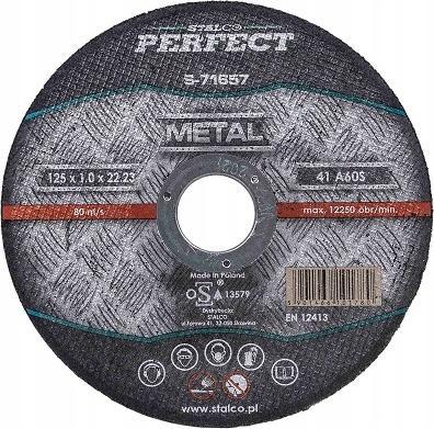 Actual product image Stalco Metal cutting pattern - flat 180x1.6 p