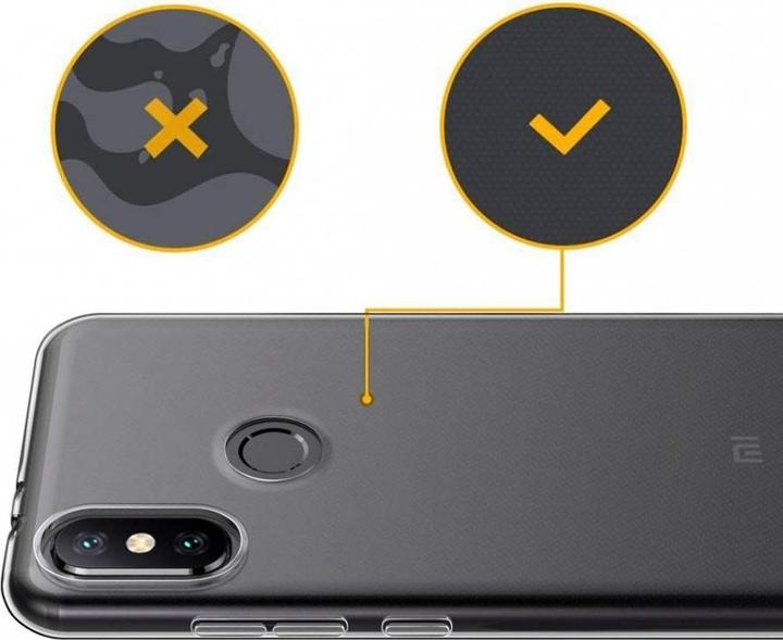 Actual product image Screenguard Xiaomi Mi A2 Flexible TPU Clear Case (Xiaomi Mi A2 Lite?)