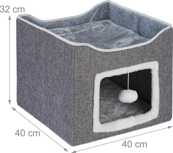 Actual product image Relaxdays Cat cave (Cat)