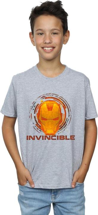 Actual product image Boys Iron Man Invincible T-Shirt (116)