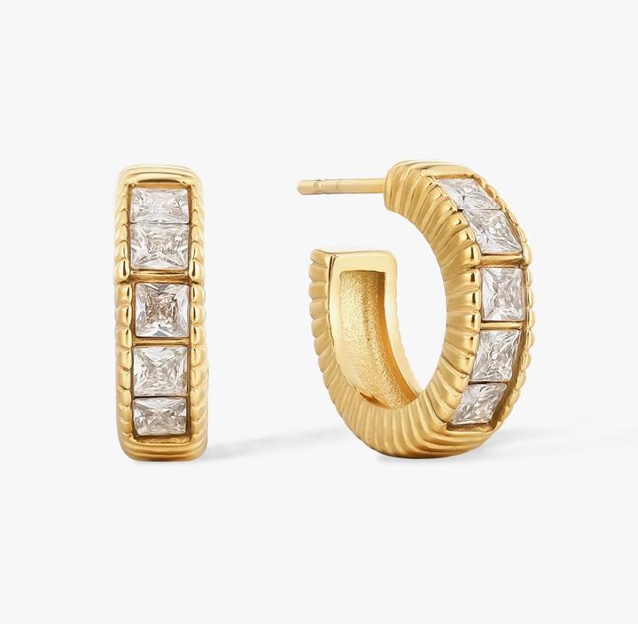 Produktbild Sensora Jewelry Brilliant Hoops Ohrringe (Edelstahl)