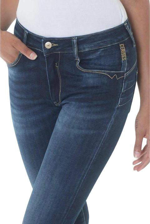 Produktbild Le Temps Des Cerises damenjeans mit hoher taille pulp 7/8 n°1 (W36/L38)