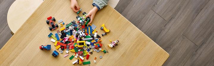 Produktbild LEGO Steinebox mit Rädern (11014, LEGO Classic)