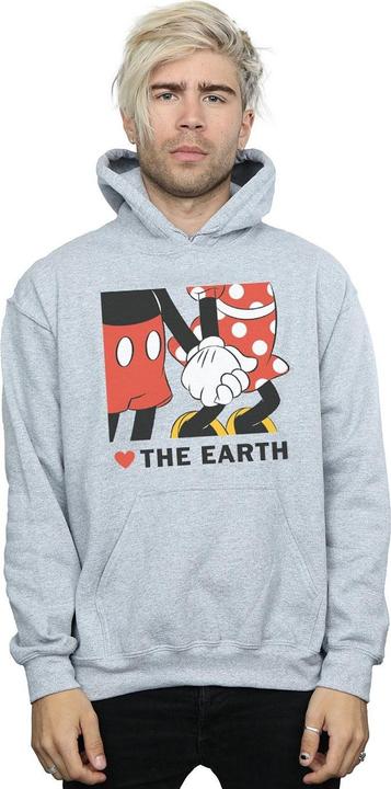 Image du produit Disney - Sweat à capuche MICKEY MOUSE HEART THE EARTH - Homme (L)