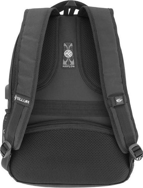 Image du produit Tellur Sac à dos pour ordinateur portable 15.6 Companion, port USB, noir