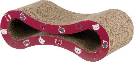 Immagine prodotto Trixie Raschietto onda Mimi vino rosso (16 cm, Bordeaux)