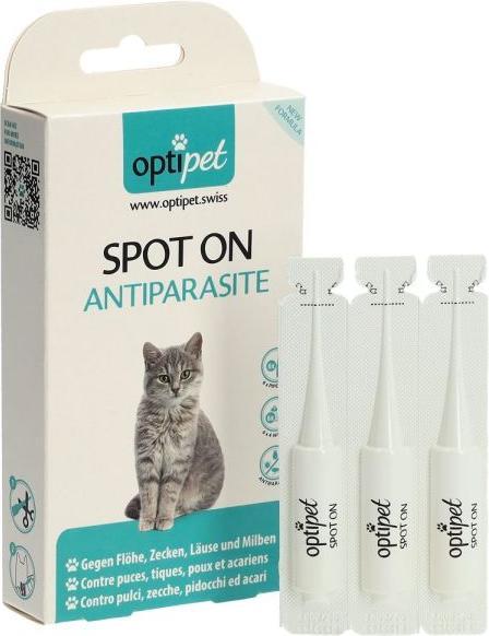 Actual product image OptiPet Spot on (Cat, 6 ml)