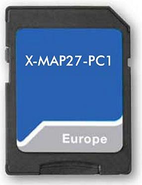Actual product image Xzent X-MAP27-PC1 series microSD iGO for cars.
