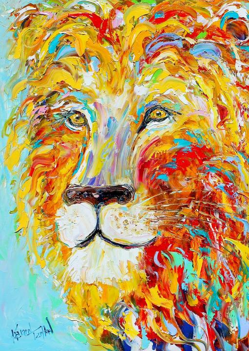 Image du produit Enjoy Puzzle ENJOY-1416 - Lion coloré, puzzle, 1000 pièces (1000 pièces)