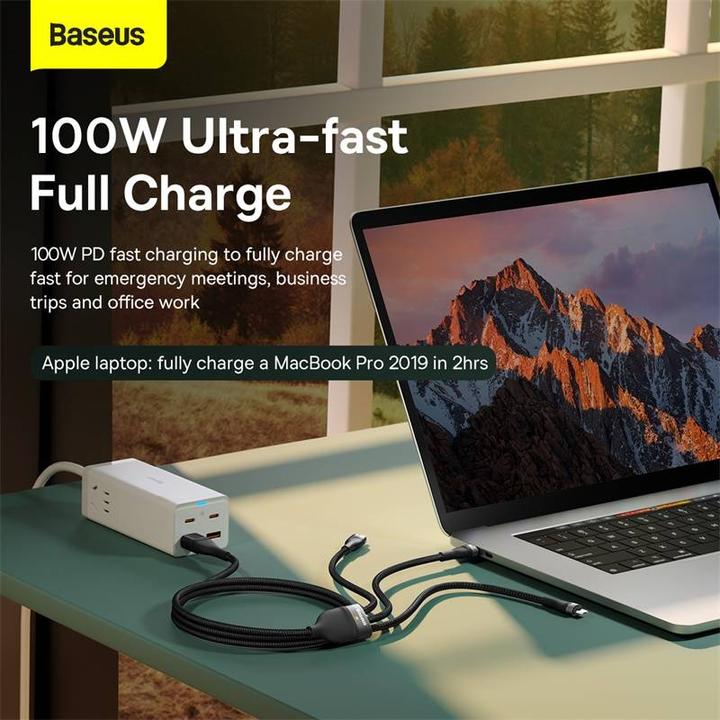 Actual product image Baseus Flash Series II USB Type C (1.20 m, USB 3.2 Gen 1)