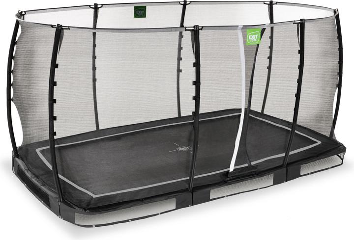 Produktbild Exit Allure Classic Bodentrampolin 244x427cm - schwarz (266 cm)