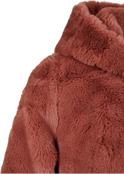 Image du produit Urban Classics Manteau à capuche en peluche pour filles (122, 128)
