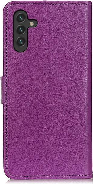 Productafbeelding MU Classic Litchi Leren Boekomslag Serie (Samsung Galaxy A13 5G, Samsung Galaxy A04S)