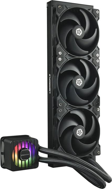 Image du produit Enermax LIQMAXFLO SR 360mm CPU AIO Liquid Cooler - Xtreme Double Chambre PWM Pump