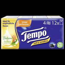 Tempo Taschentücher soft & sensitive, 12x9er Pack