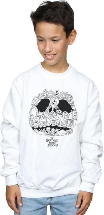 Image du produit Disney - Sweat NIGHTMARE BEFORE CHRISTMAS JACK SKELLINGTON JACK-O-LANTERNS - Garçon (152, 158)