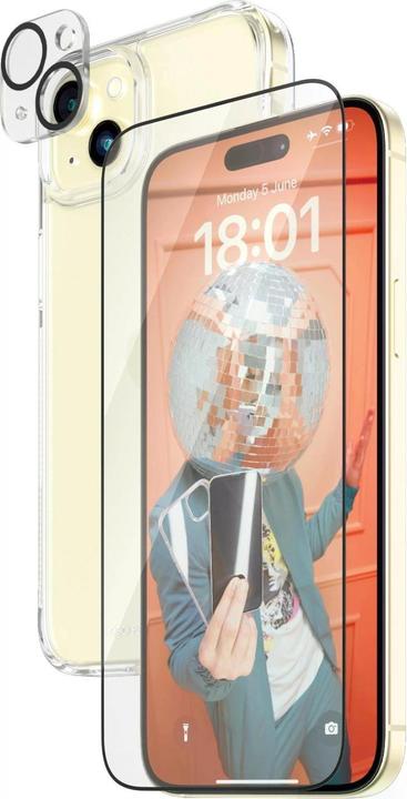 Produktbild PanzerGlass 3-in-1-Pack (1 Stück, Apple iPhone 15 Plus)