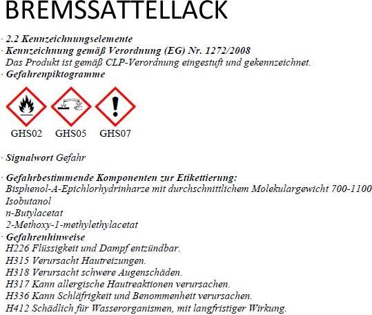 Produktbild Foliatec Bremssattel Lack