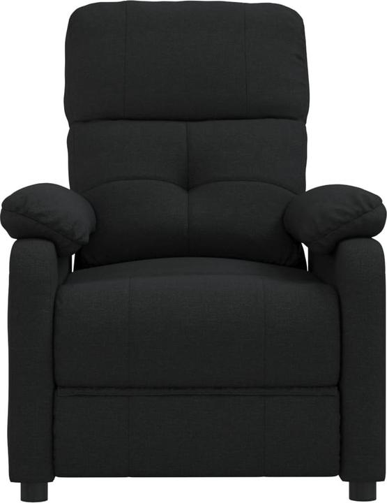 Produktbild VidaXL Massagesessel Fernsehsessel Relaxsessel Sessel Liegesessel Schwarz Stoff