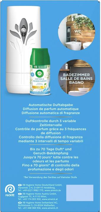 Actual product image Air Wick Freshmatic fragrance dispenser