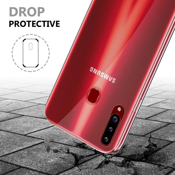 Productafbeelding Cadorabo TPU 360 graden hoesje (Samsung Galaxy A20)