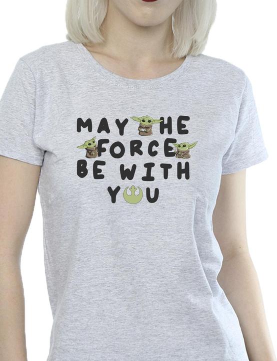 Produktbild Star Wars The Mandalorian Grogu May The Force Be With You TShirt (XL)