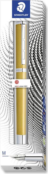 Actual product image Staedtler Fountain pen triplus M, refillable (Glorious Gold, 1 x)