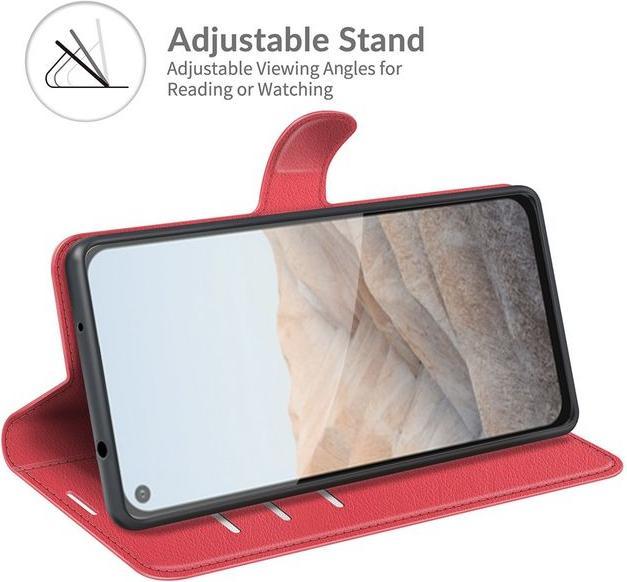 Productafbeelding MU Classic Litchi Leren Boekomslag Serie (Google Pixel 5a)