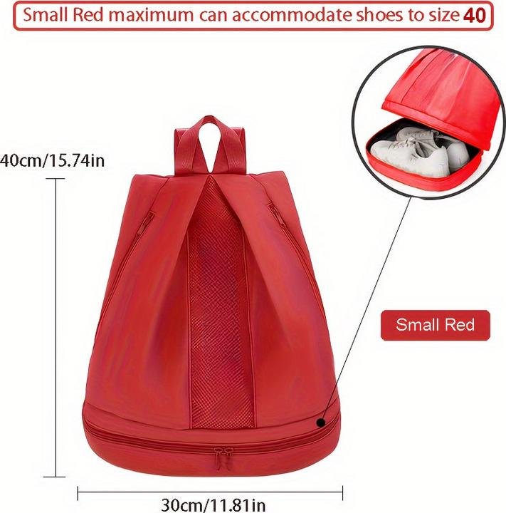 Image du produit Only-Bags.Store Sac à chaussures, sport en plein air Fitness Gym Bag, étanche à la plage - Sac à dos de stockage