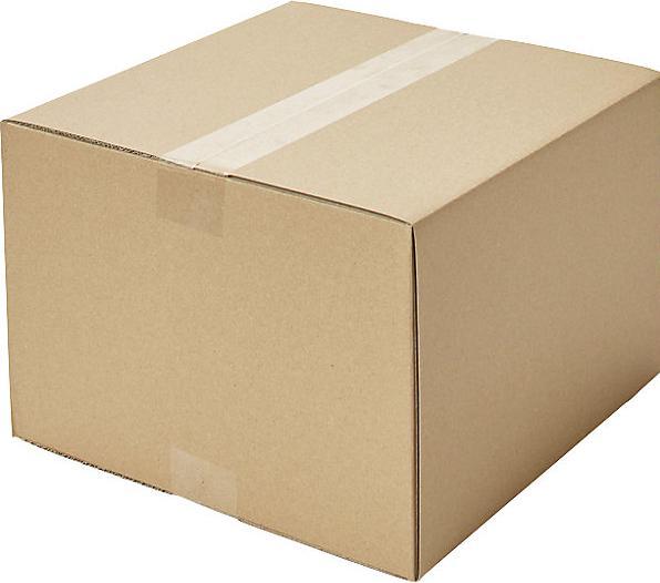 Actual product image eurokraft basic Folding corrugated cardboard box, length 200 - 299 mm, LxWxH 275 x 150 x 150 mm (10 x)