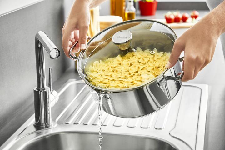 Actual product image Tefal Duetto (24 cm, Pot, Stainless steel)
