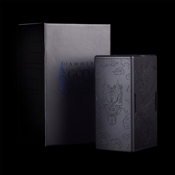 Actual product image Vaperz Cloud Hammer of God 400 Shinobi Black