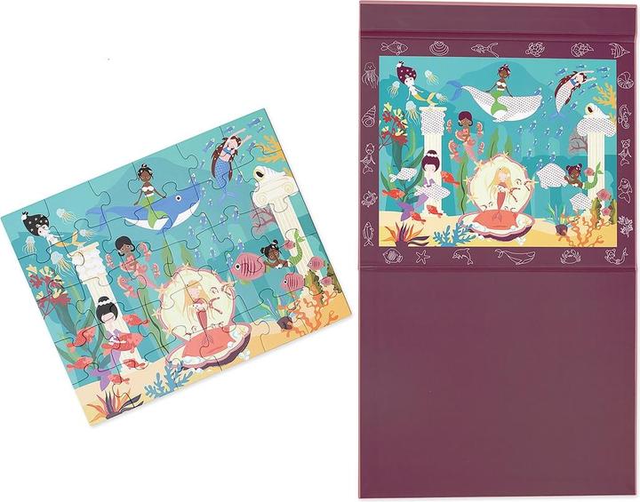Produktbild Scratch Magnetisches Entdeckerpuzzle Meerjungfrauen (30 Teile)