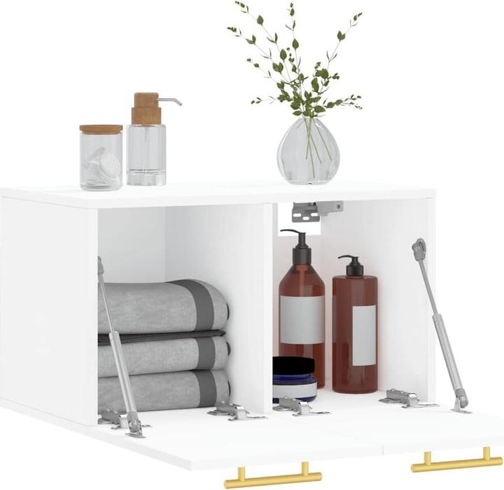 Immagine prodotto VidaXL Wandschrank Weiss 60x36,5x35 cm Holzwerkstoff, Farbe (60 x 36,5 x 35 cm)