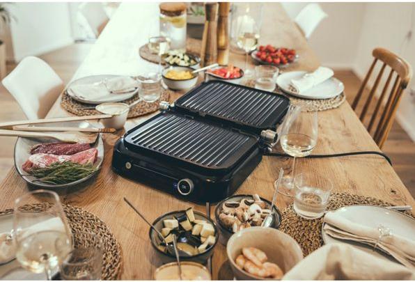 Actual product image Severin KG 2395 Contact grill black/silver