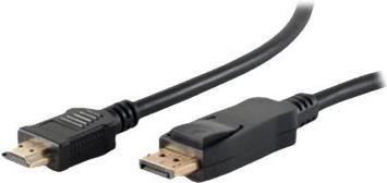 Produktbild Shiverpeaks S/CONN maximum connectivity Displayportkabel-Displayport Stecker 20p auf HDMI Stecker, vergoldete Ko (10 m, DisplayPort)