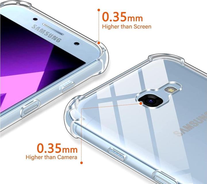 Immagine prodotto Screenguard Samsung Galaxy A3 2017 Custodia Crystal Soft Airbag Bumper (Samsung Galaxy A3 (2017))