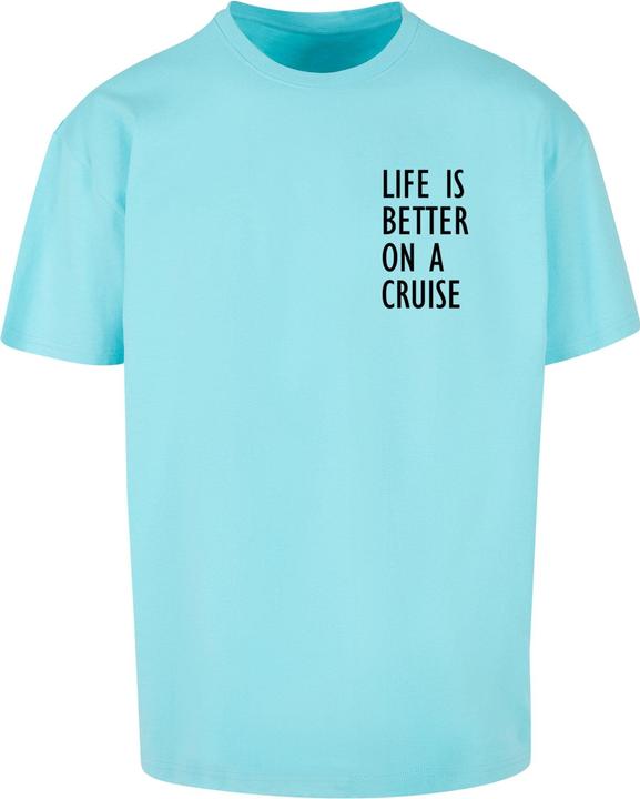 Actual product image Merchcode Life Is Better Heavy Oversized Tee - 112965 (XXL)