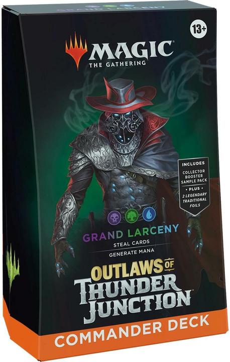 Actual product image Magic the Gathering Outlaws of Thunder Junction (English, Commander)