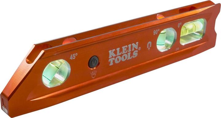 Image du produit Klein Tools 935RBLT Niveau à bulle lumineux Torpedo Billet (30 cm)