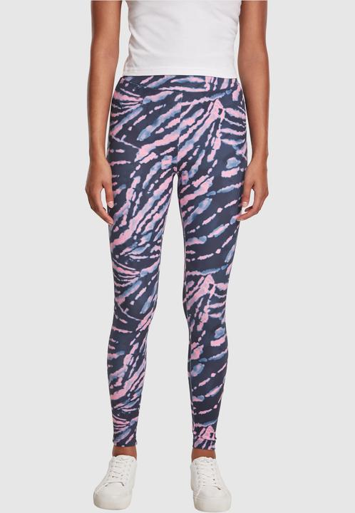 Image du produit Urban Classics Ladies High Waist Tie Dye Leggings (S)