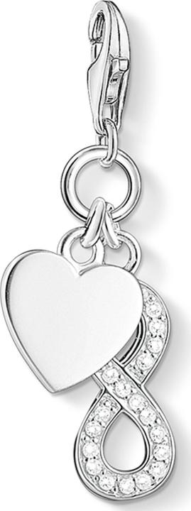 Produktbild Thomas Sabo Charm-Anhänger Herz mit Infinity (925er Silber)