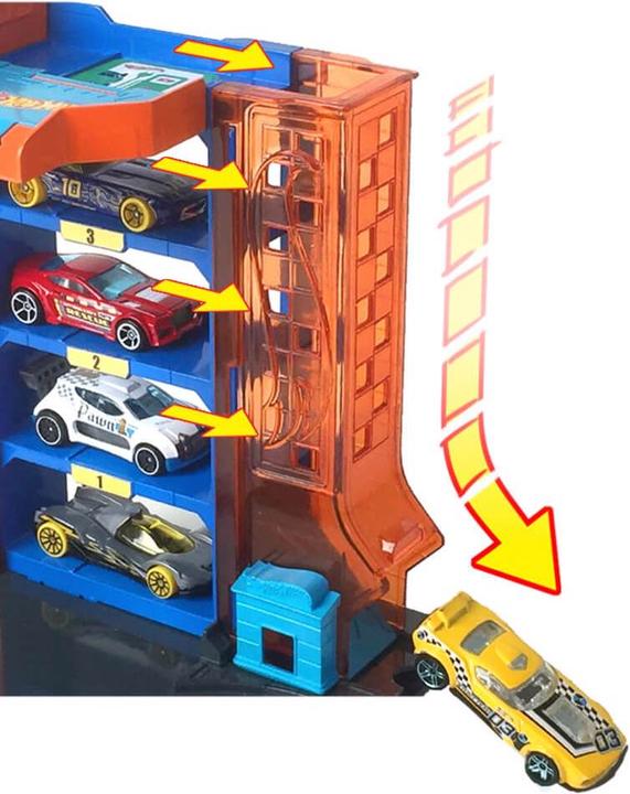 Actual product image Hot Wheels City Downtown Track Set Assortment
