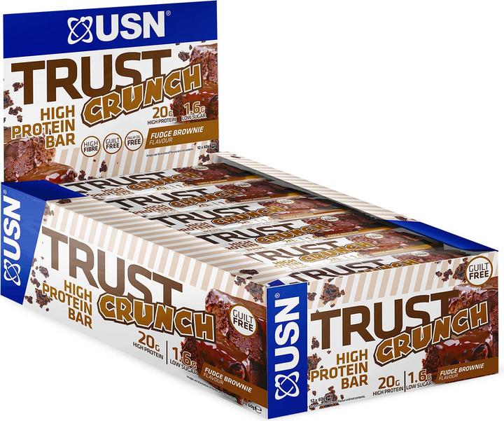Produktbild USN Trust Crunch Bar (Fudge Brownie, 1 Stk., 720 g)